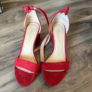 CL by Laundry Jody Block Heel Sandal size 8.5